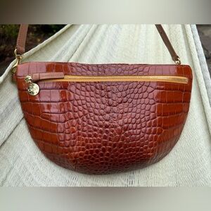 Clare V Grande Fanny in Autumn Croco